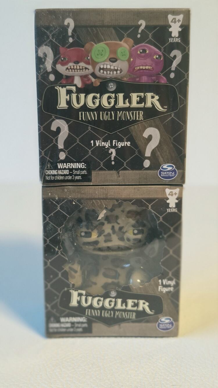 Fuggler Funny Ugly Monster Lot Series 2 Leopard Blind Box Spin Masters